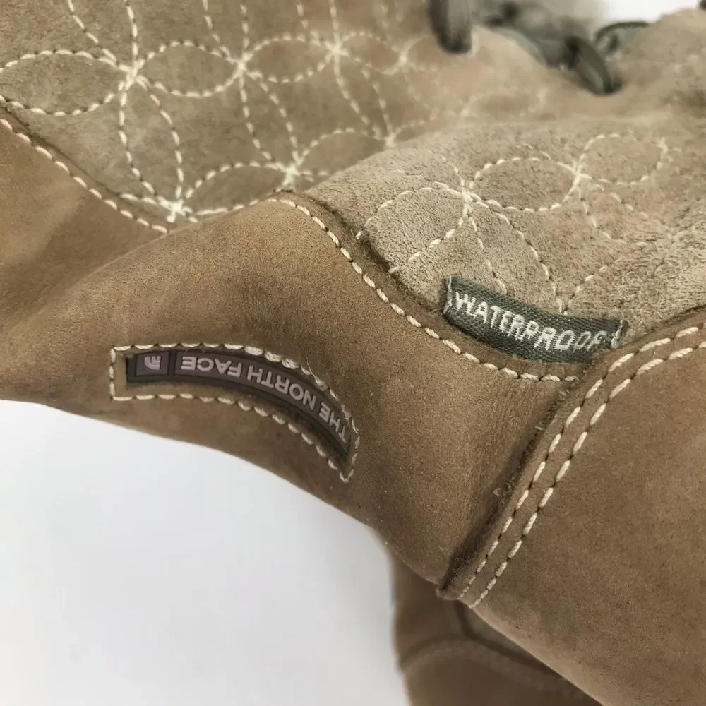 The North Face Allure Primaloft Insulated Winter Boots in Tan